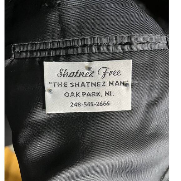 Ermenegildo Zegna Black Wool-blend Pinstripe Suit - Picture 6 of 7